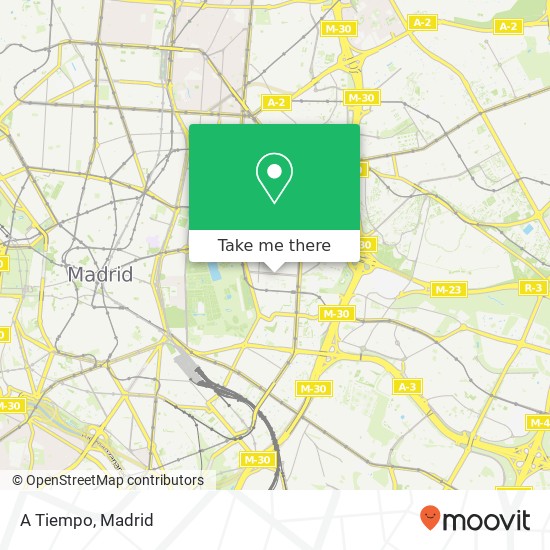 A Tiempo map