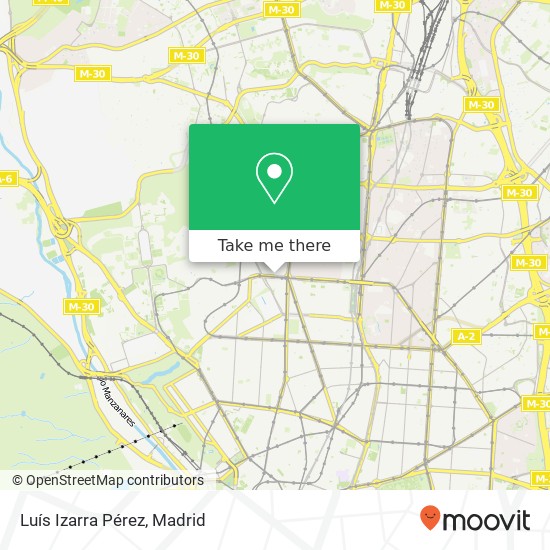 Luís Izarra Pérez map