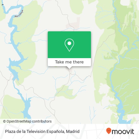 Plaza de la Televisión Española map