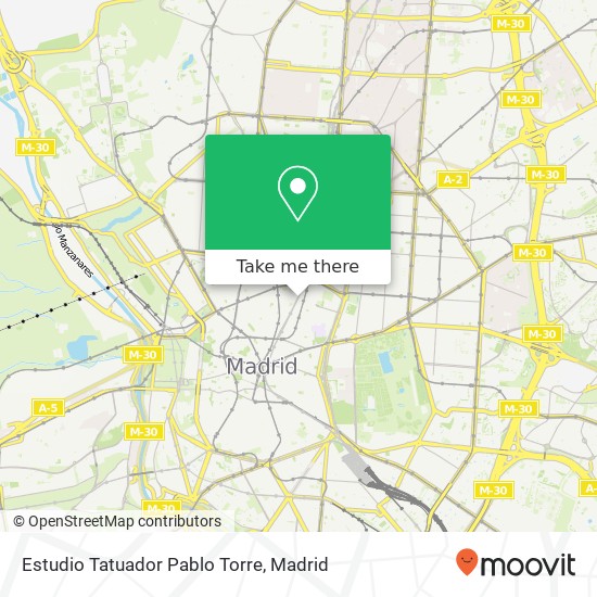 Estudio Tatuador Pablo Torre map