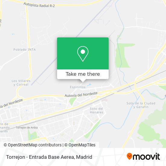 Torrejon - Entrada Base Aerea map