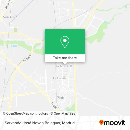 Servando José Novoa Balaguer map
