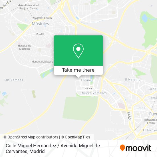 Calle Miguel Hernández / Avenida Miguel de Cervantes map