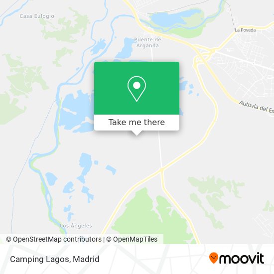 Camping Lagos map