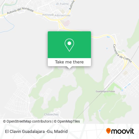 El Clavin Guadalajara -Gu map