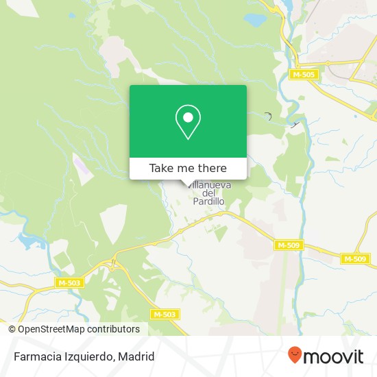 Farmacia Izquierdo map