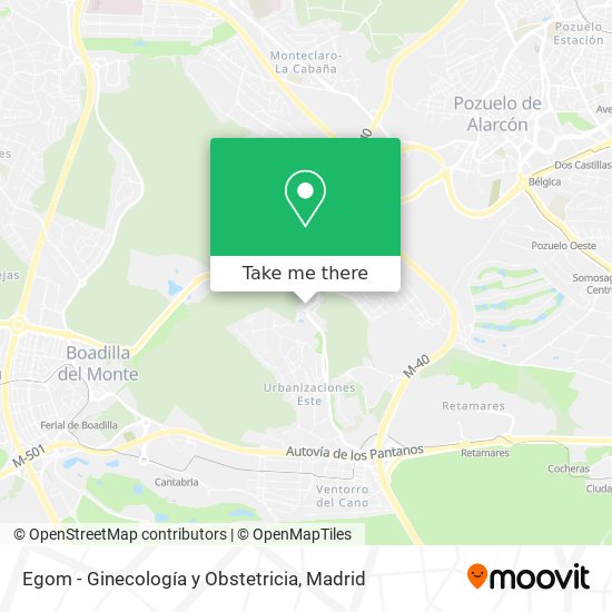mapa Egom - Ginecología y Obstetricia