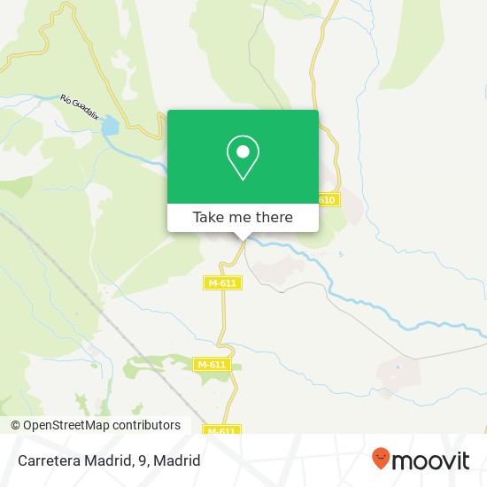 Carretera Madrid, 9 map