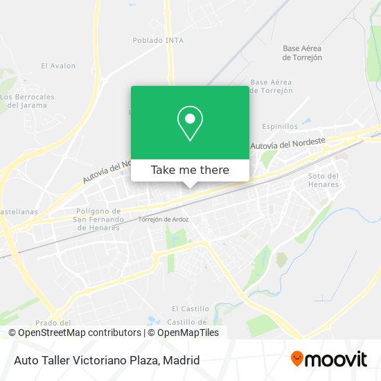 Auto Taller Victoriano Plaza map