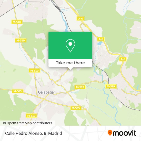 Calle Pedro Alonso, 8 map