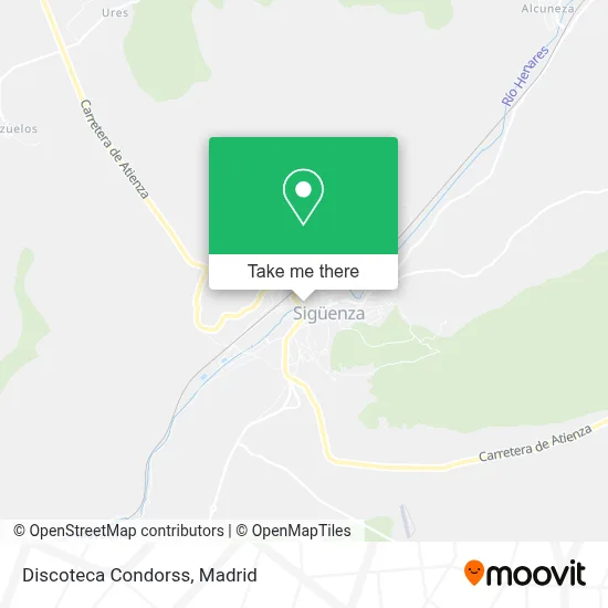 Discoteca Condorss map
