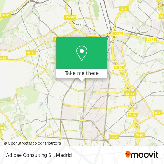 Adibae Consulting Sl. map