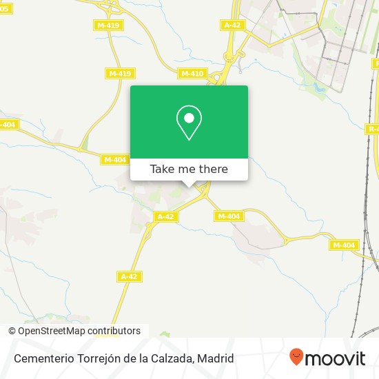 Cementerio Torrejón de la Calzada map