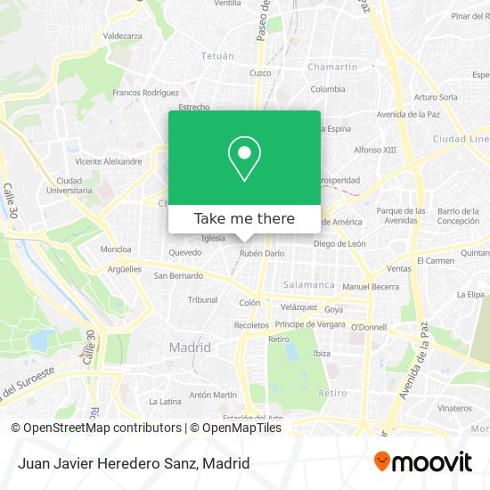 Juan Javier Heredero Sanz map