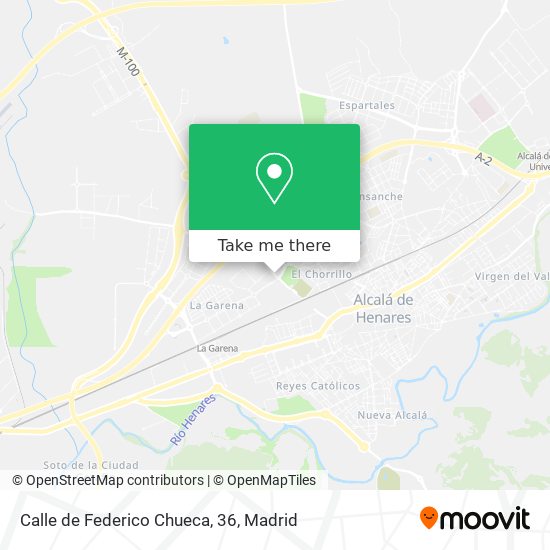 Calle de Federico Chueca, 36 map
