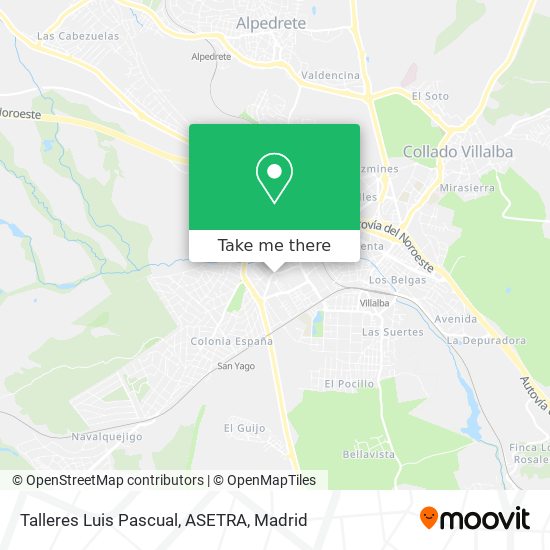 Talleres Luis Pascual, ASETRA map