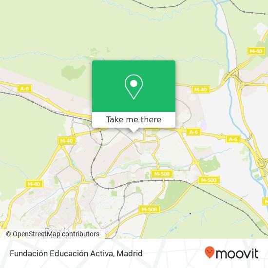 Fundación Educación Activa map