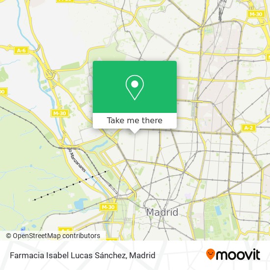 Farmacia Isabel Lucas Sánchez map