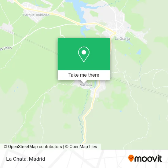 La Chata map