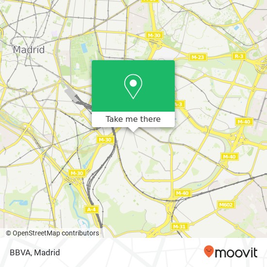 BBVA map