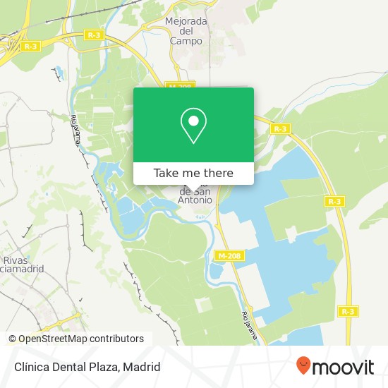 mapa Clínica Dental Plaza