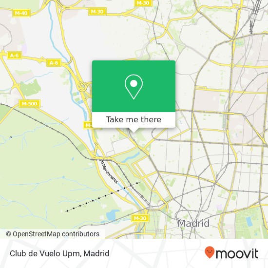 Club de Vuelo Upm map
