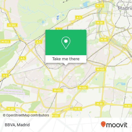 BBVA map