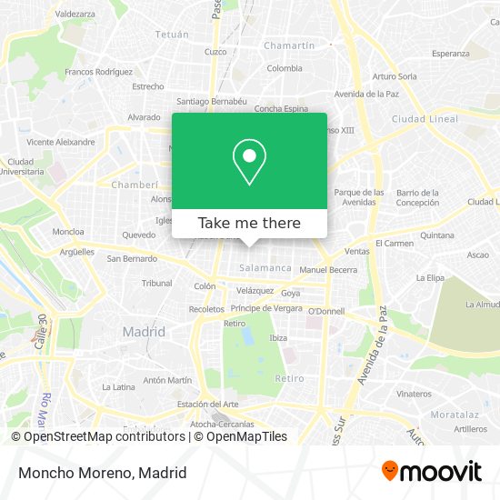 Moncho Moreno map