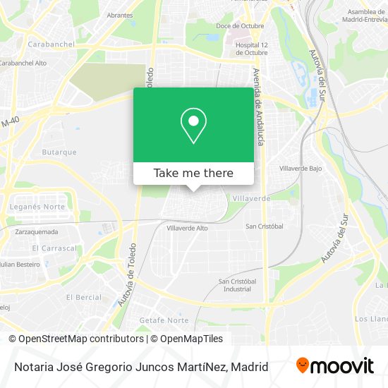 Notaria José Gregorio Juncos MartíNez map