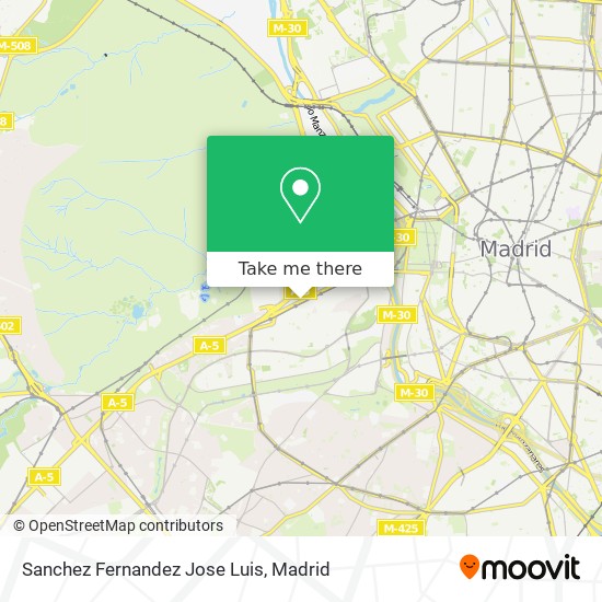 Sanchez Fernandez Jose Luis map