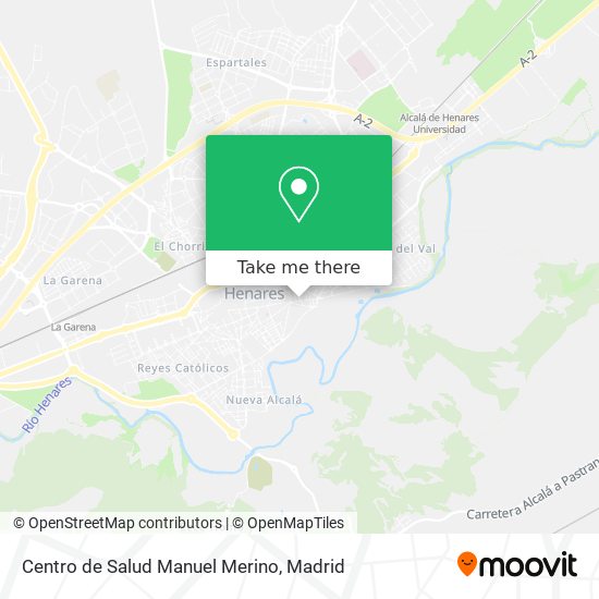 Centro de Salud Manuel Merino map