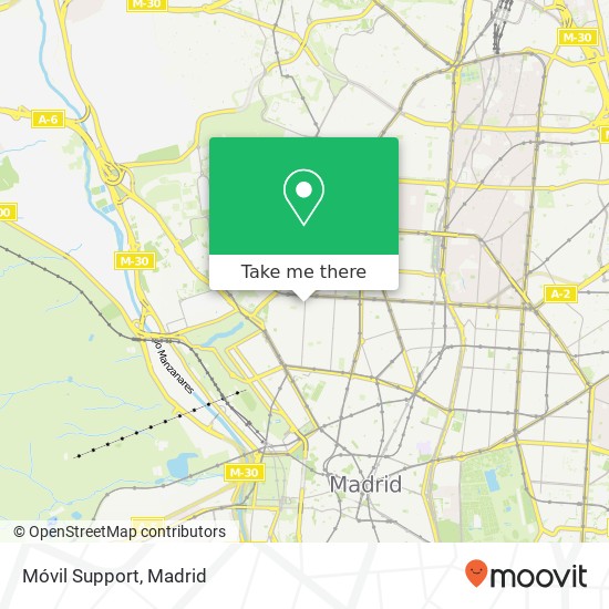 mapa Móvil Support