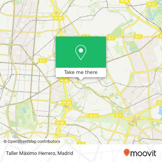 mapa Taller Máximo Herrero