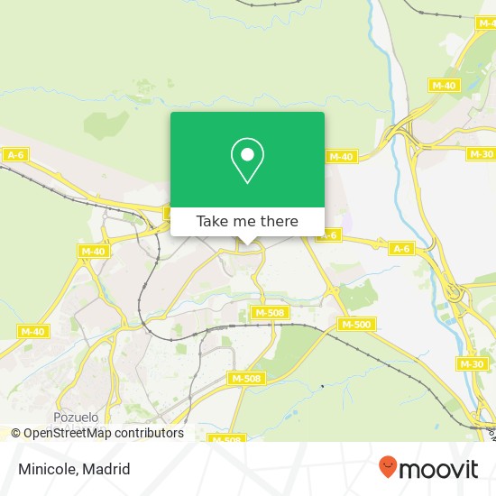 Minicole map