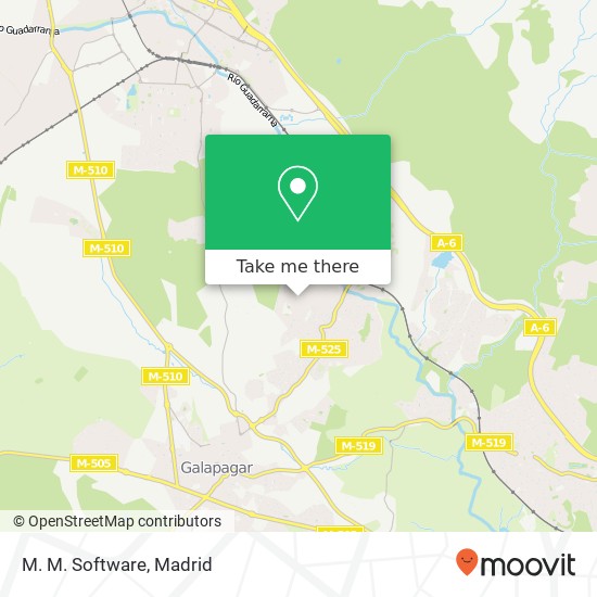 mapa M. M. Software