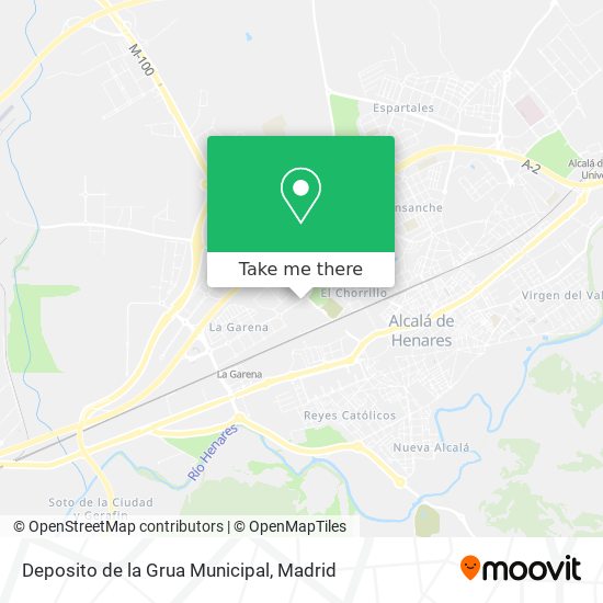 Deposito de la Grua Municipal map