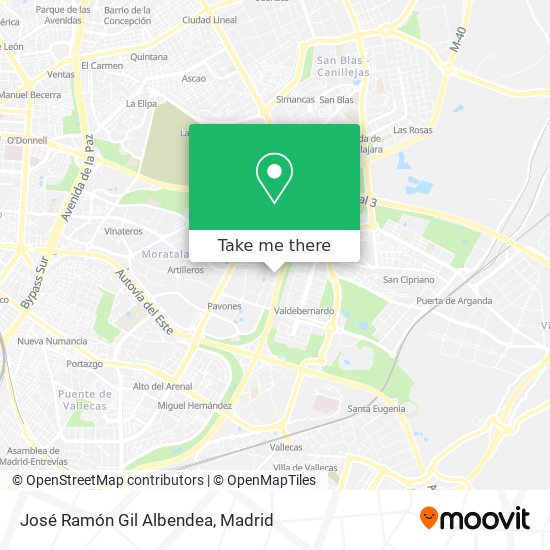 José Ramón Gil Albendea map