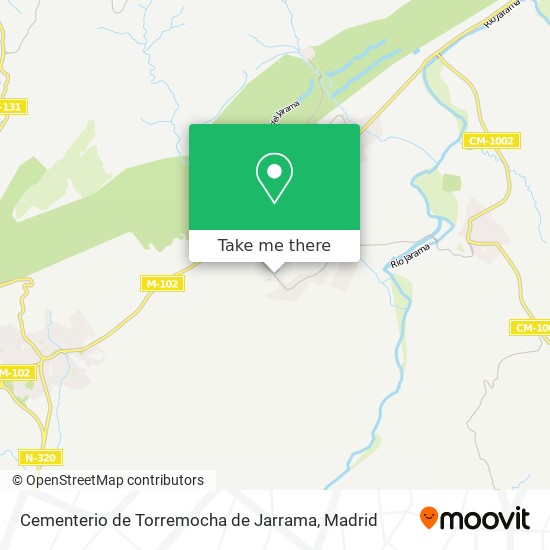 mapa Cementerio de Torremocha de Jarrama