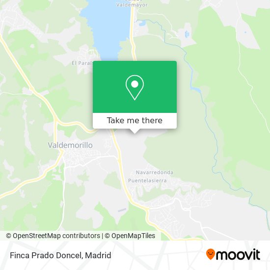 Finca Prado Doncel map