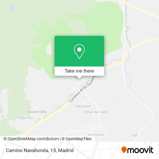 mapa Camino Navahonda, 15