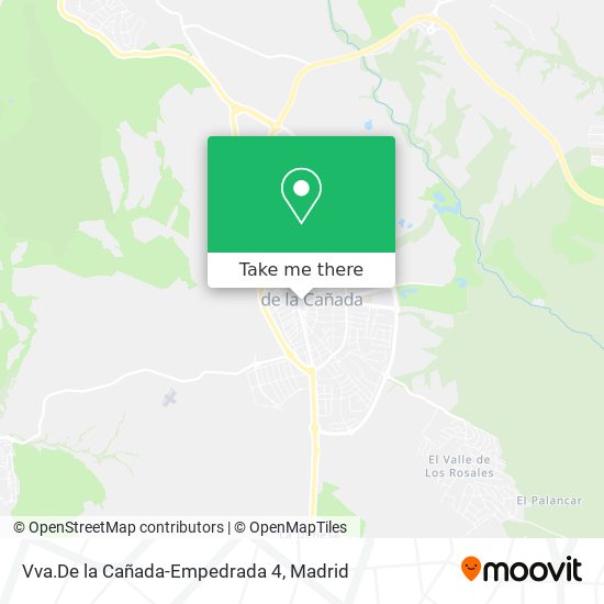 mapa Vva.De la Cañada-Empedrada 4