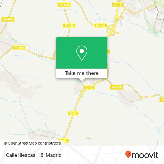 Calle Illescas, 18 map