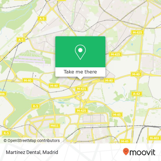 mapa Martínez Dental