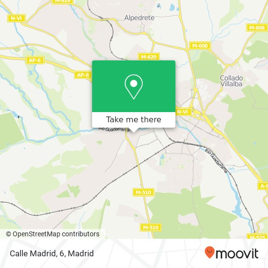 Calle Madrid, 6 map