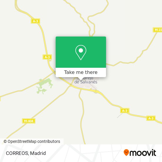 CORREOS map