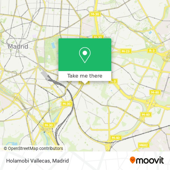 Holamobi Vallecas map