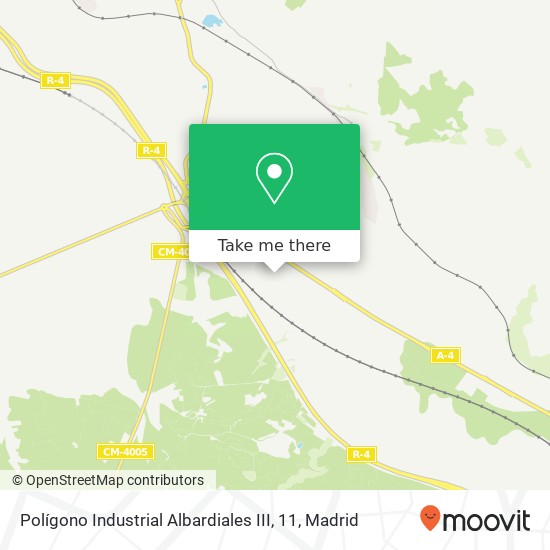 Polígono Industrial Albardiales III, 11 map