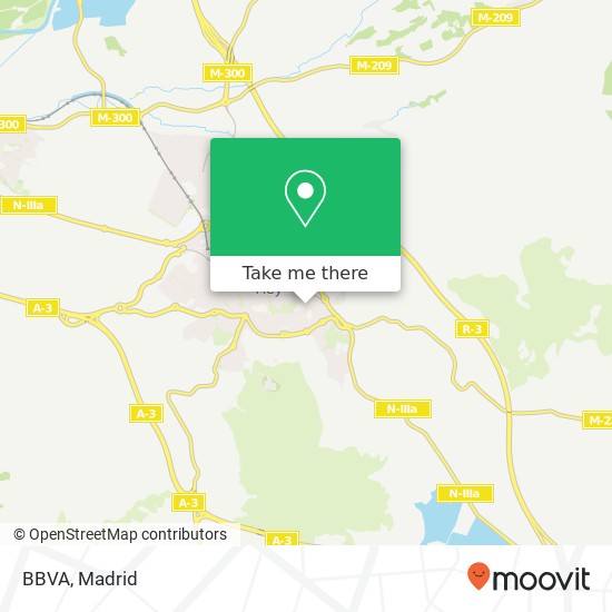 BBVA map