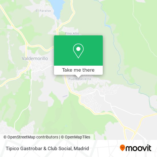 mapa Tipico Gastrobar & Club Social