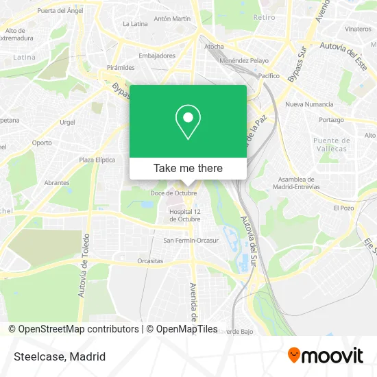 Steelcase map